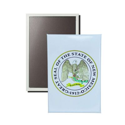 Vertical Magnet - New Mexico State Shield - USA