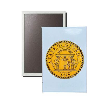 Vertical Magnet - Georgia State Shield - USA