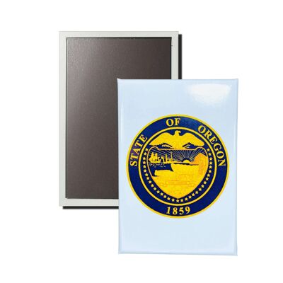 Vertical Magnet - Oregon State Shield - USA