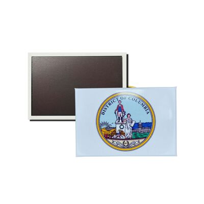 Horizontal Magnet - District of Columbia Coat of Arms - USA