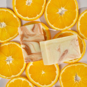 Détergent solide / savon - argousier orange 4