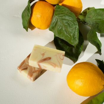 Détergent solide / savon - argousier orange 5