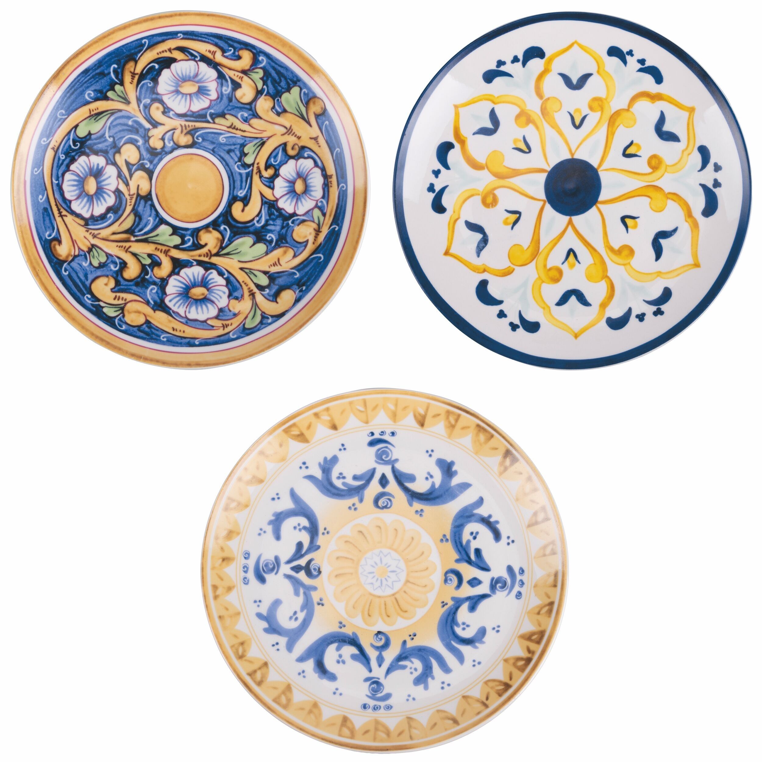 Piatto frutta in porcellana, Sicilia