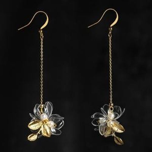 Buy wholesale “Louise” hydrangea earrings