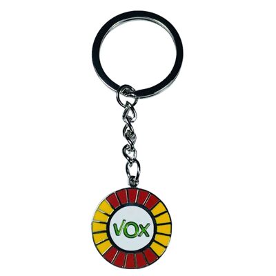 Vox Agenda Spain 2030 Keychain (3)