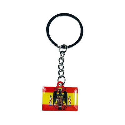 Keychain - Flag of Spain Franco