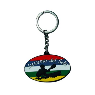 PVC keychain - Sella Asturias descent