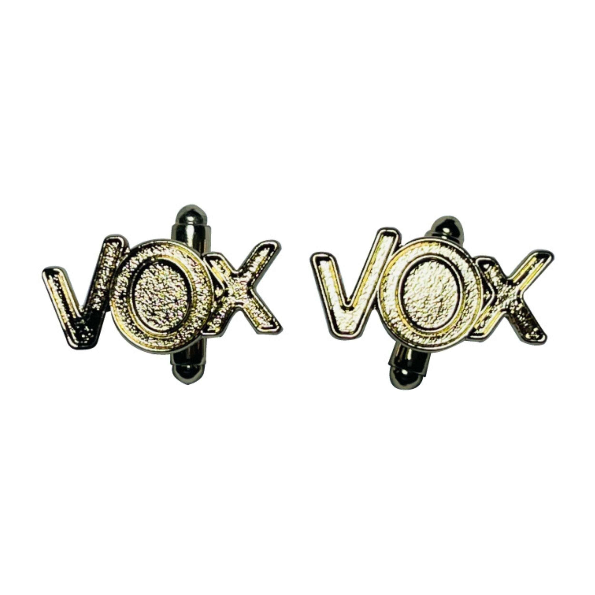 Vox-Zwillinge der politischen Partei