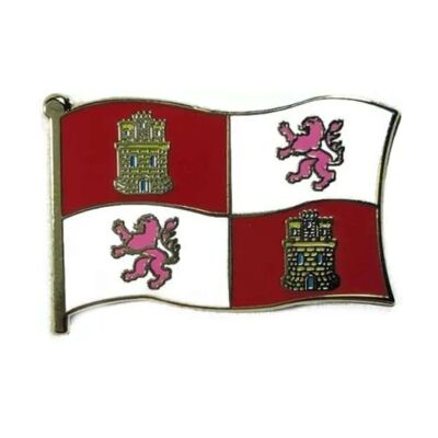 Pin - Bandera Comunidad Autónoma Castilla–león - España