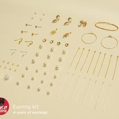 Kit Bijoux DIY - Kit Boucles d'Oreilles & Colliers