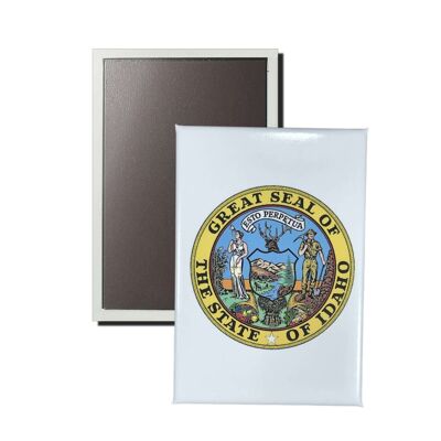 Vertical Magnet - Idaho State Shield - USA
