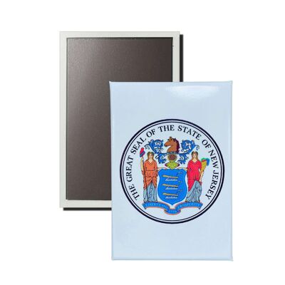 Imán Vertical - Escudo Estado New Jersey - USA