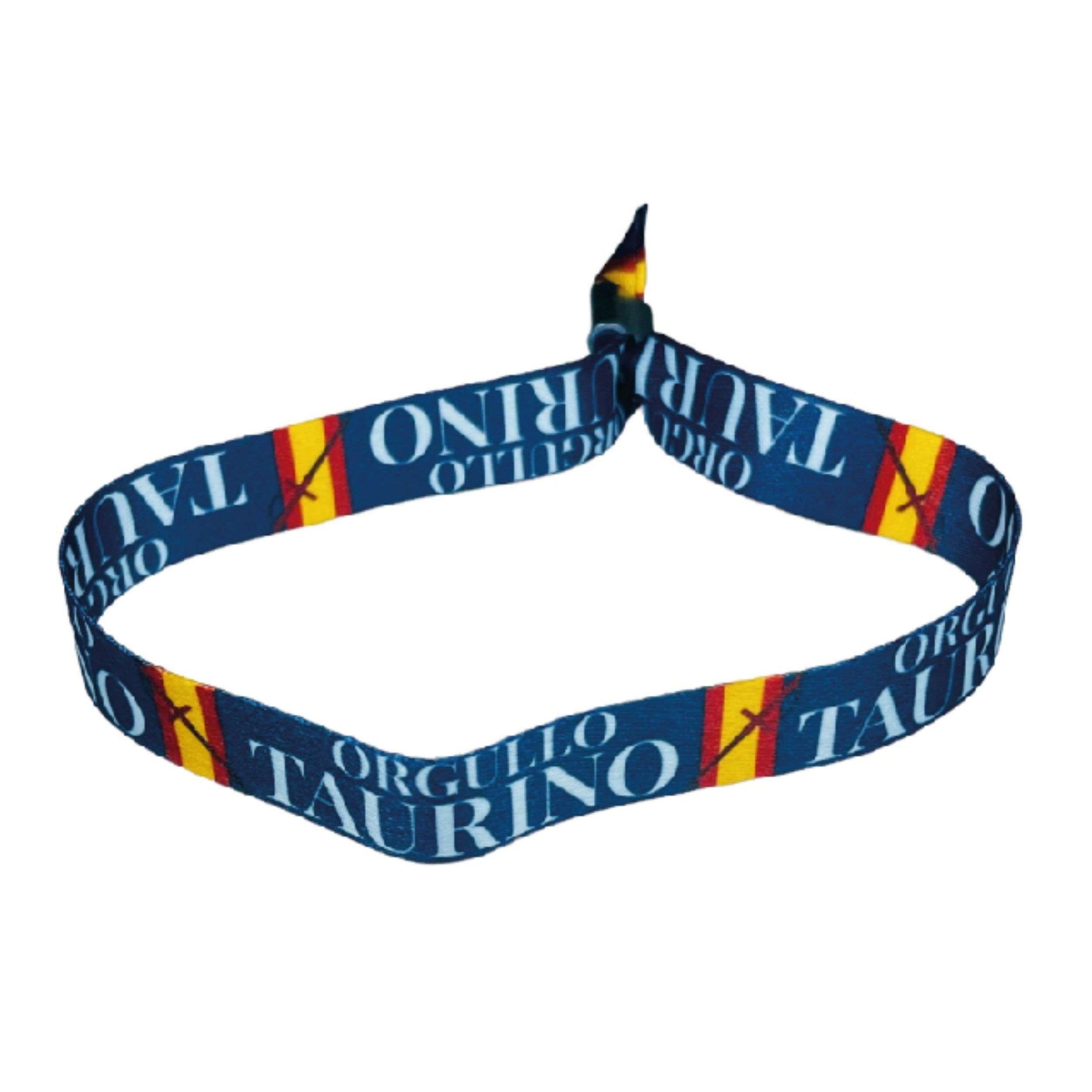Pulsera – Azul - Orgullo Taurino – España - P2044