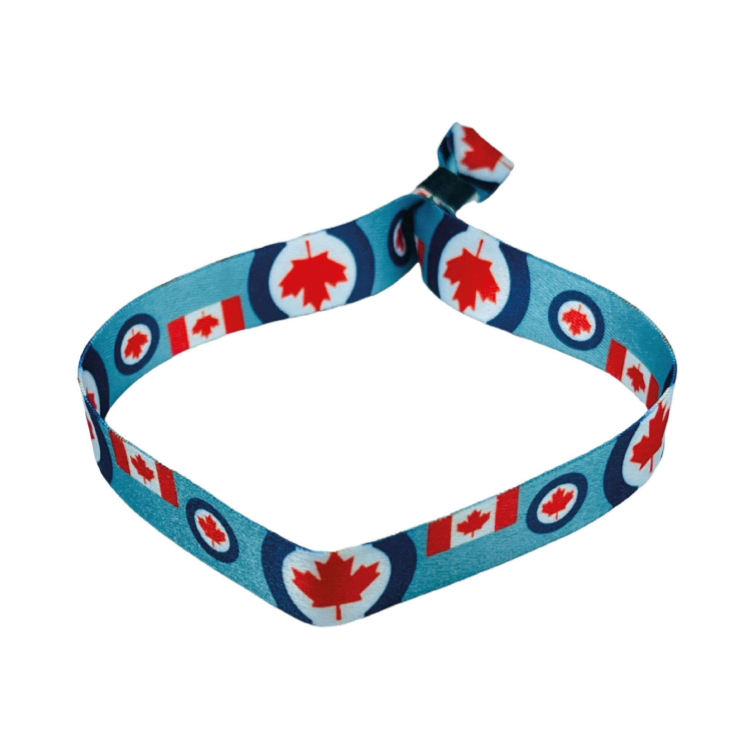 Pulsera – Bandera Royal Canadian Air Force Ensign – Canadá – P1420