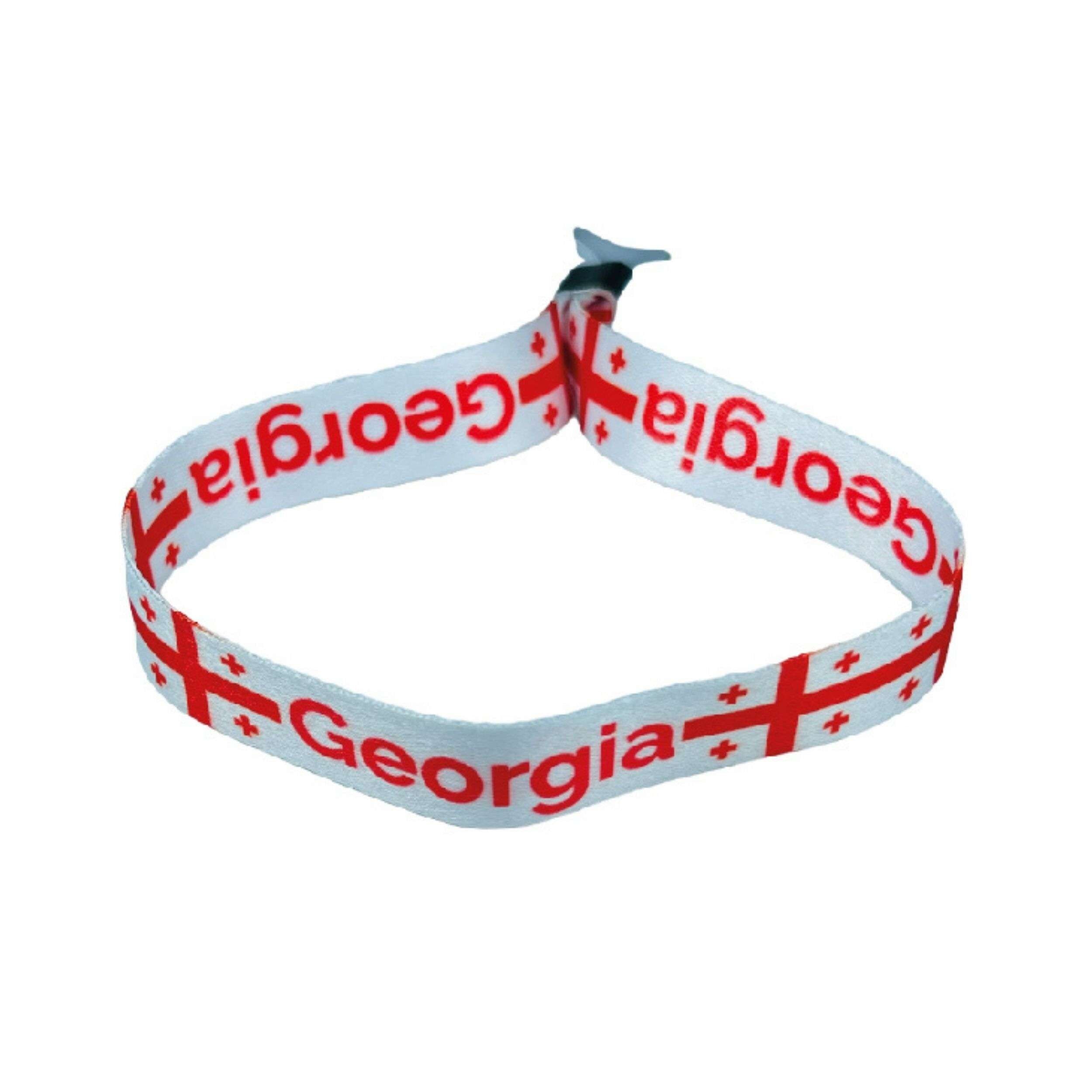 Pulsera - Bandera de Georgia - P1003