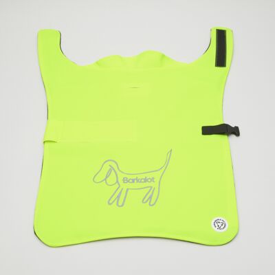 Impermeable para perros reciclado de alta visibilidad