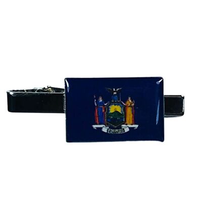 Tie Clip - New York State Flag - USA