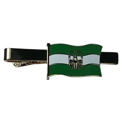 Tie Clip - Andalusian Flag - Spain
