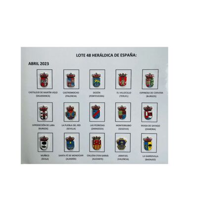 Pins - Lote Nº48 Escudos Heráldicos España