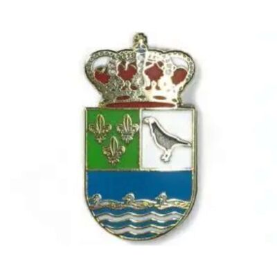 Pin - Colunga Council Shield - Asturias - Spain