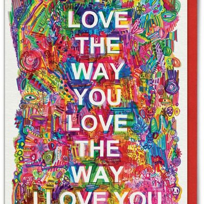 Funny Valentines / Anniversary Card The Way by Hayden Kays