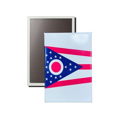 Imán Vertical - Bandera Estado Ohio - USA