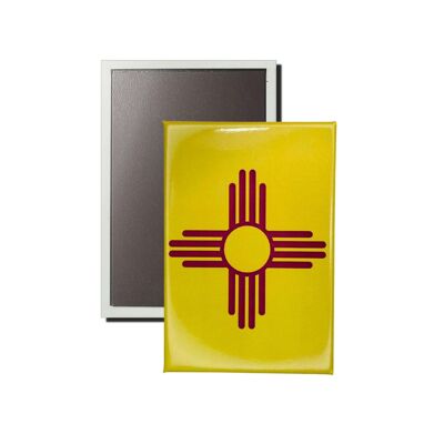 Imán Vertical - Bandera Estado New Mexico - USA
