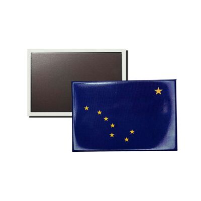 Horizontal Magnet - Alaska State Flag - USA