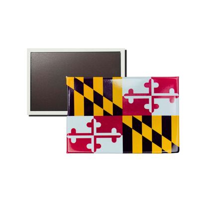 Magnete orizzontale - Bandiera dello Stato del Maryland - USA