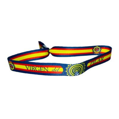 Bracciale - Vergine del Pilar della Polizia - Bandiera spagnola - P191