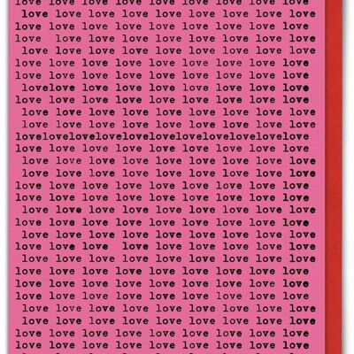 Carte de Saint-Valentin / Anniversaire amusante : Envoyez de l'amour par Hayden Kays