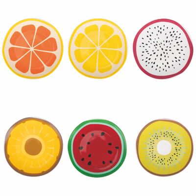 Porcelain fruit plate, Fruit Life