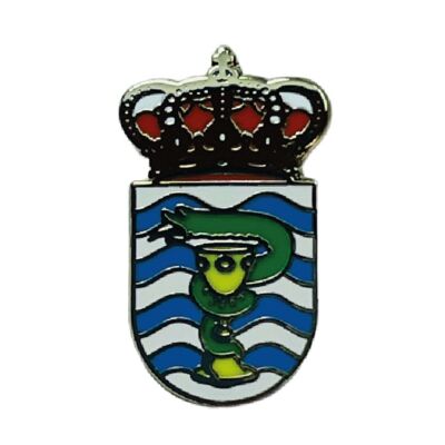 Pin - Escudo Modariz-balneario - Pontevedra - España