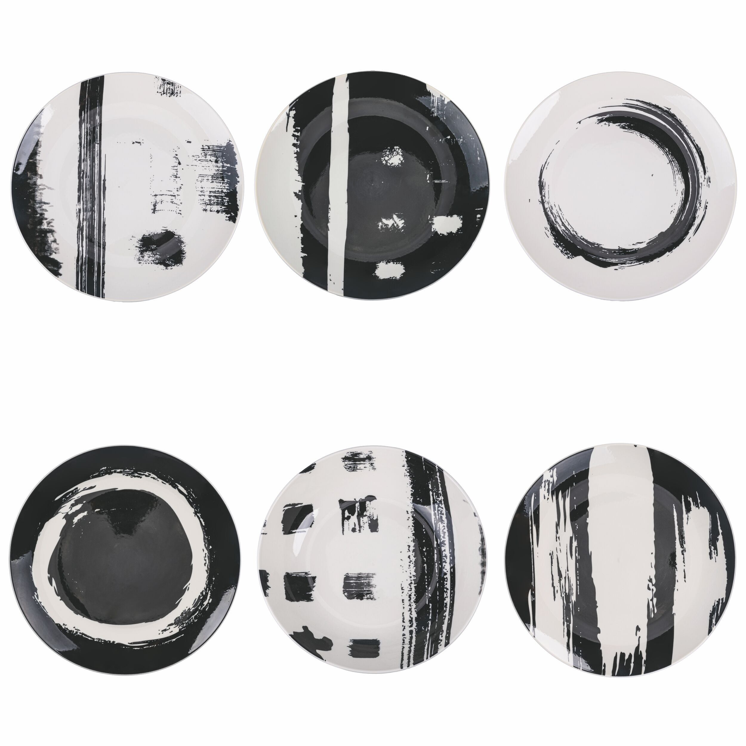 Porcelain fruit plate, The Black Mood