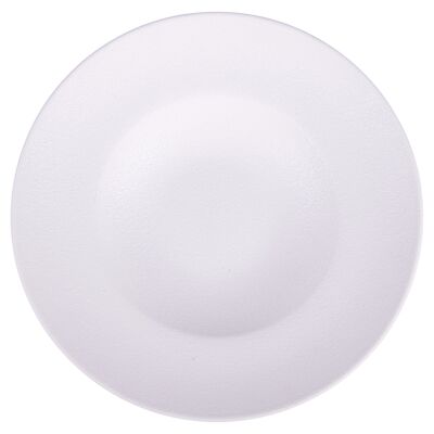 White stoneware deep plate, Horeca White