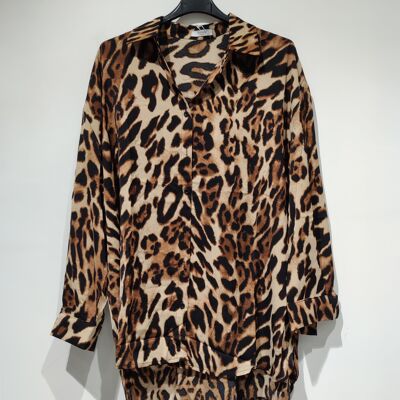 Camisa de leopardo POLYE B508