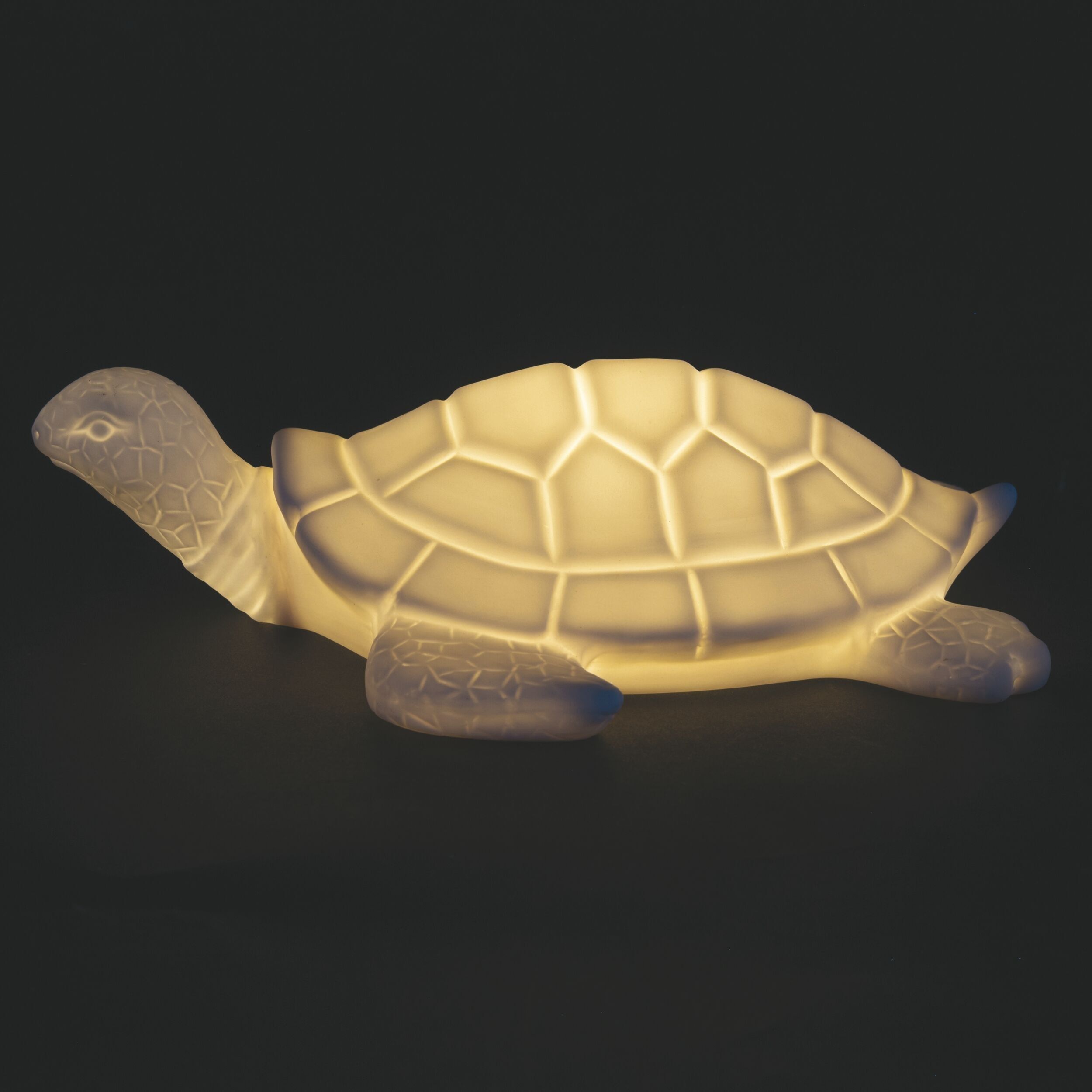 Decorative LED ceramic sea turtle 24x18.5x6.5 cm, Ocean
