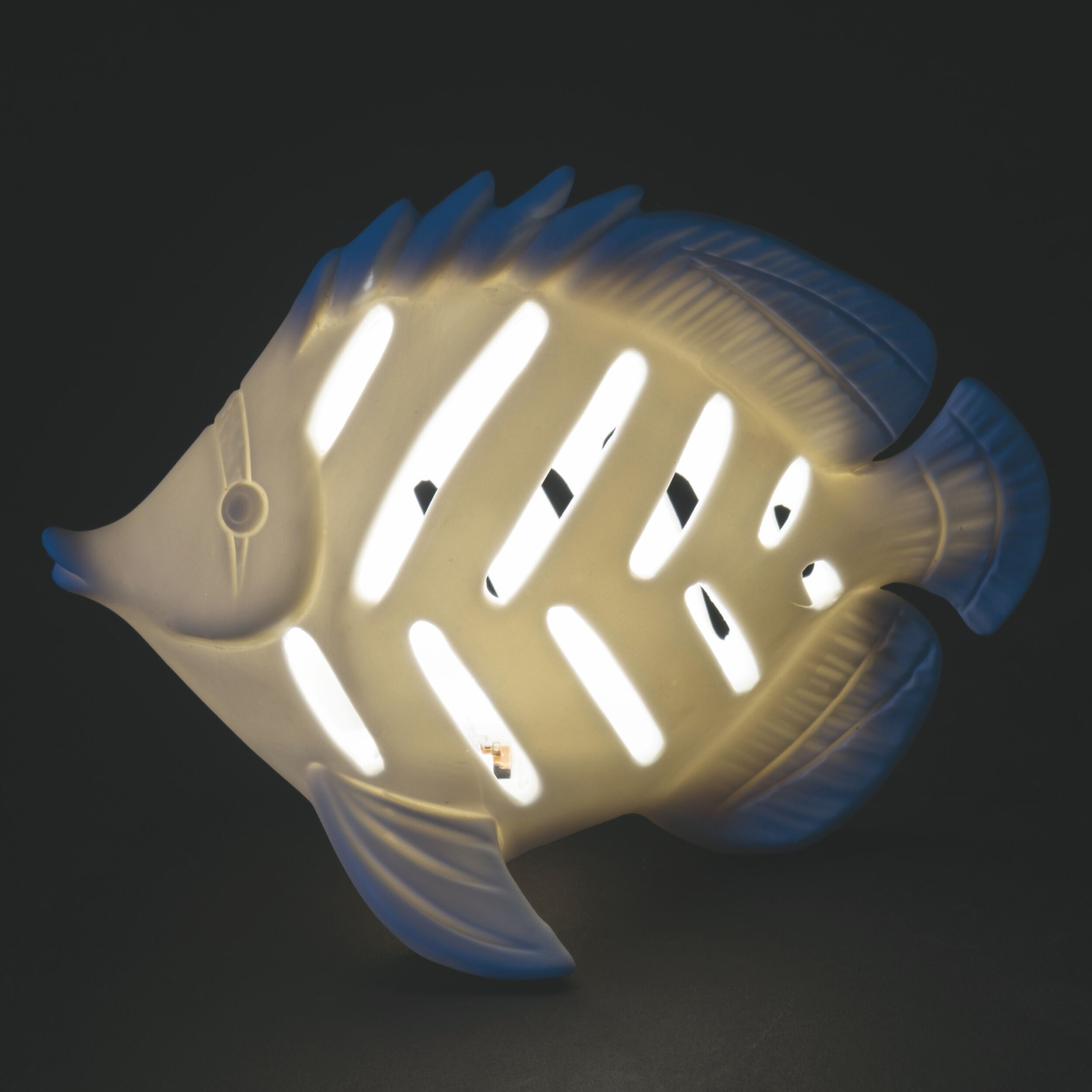 Decorative ceramic LED fish 16x8.3x11.8 cm, Ocean