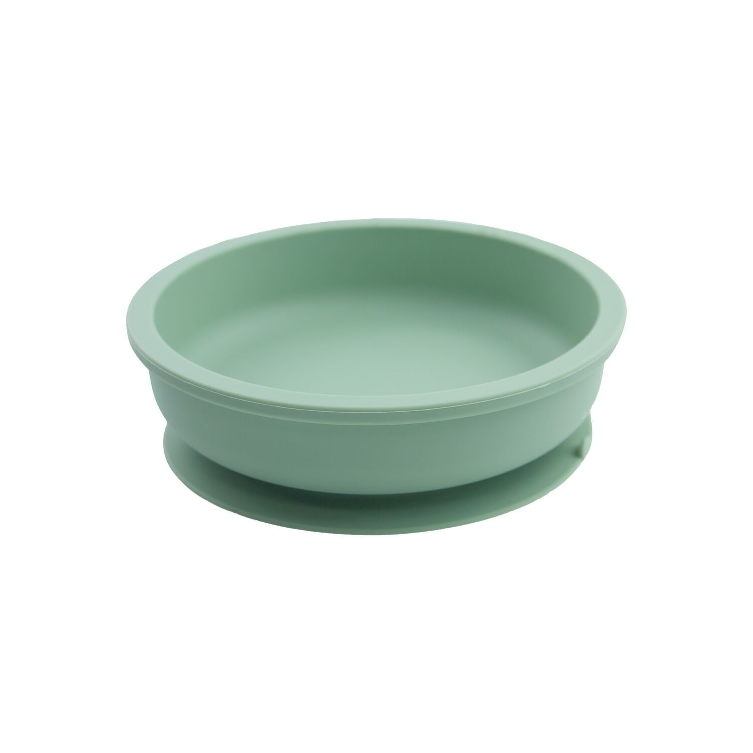 Loria Mint Green Silicone Suction Cup Bowl
