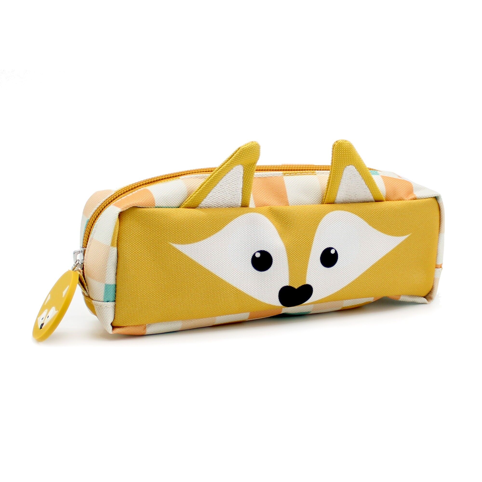 LES DEGLINGOS Schlichtes Schulmäppchen Cyranos der Fuchs