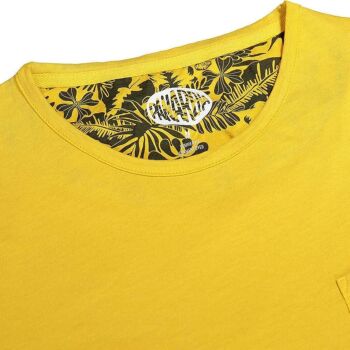 T-shirt poche MARGARITA jaune 2