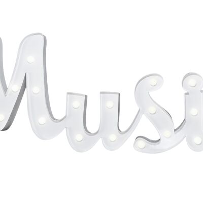 Music M white