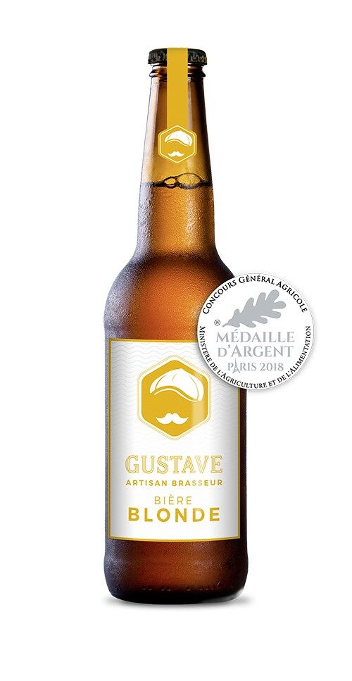 Bière Gustave Blonde 33 cl
