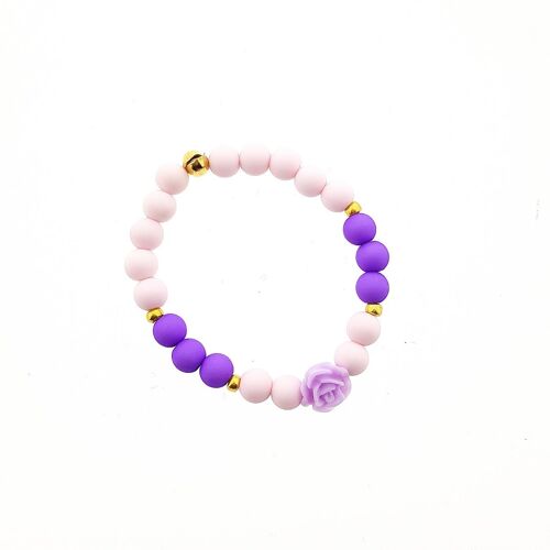 Children's bracelet Roosje-Lilac