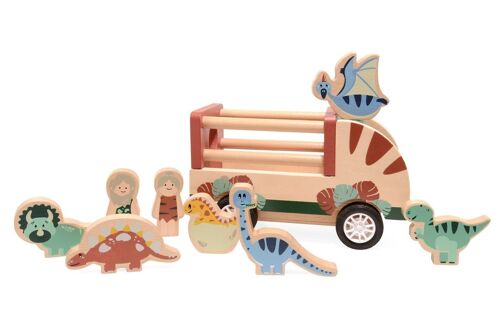 Dino car pull back - 8 different figures in the set