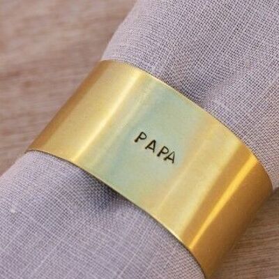 Napkin ring - Dad