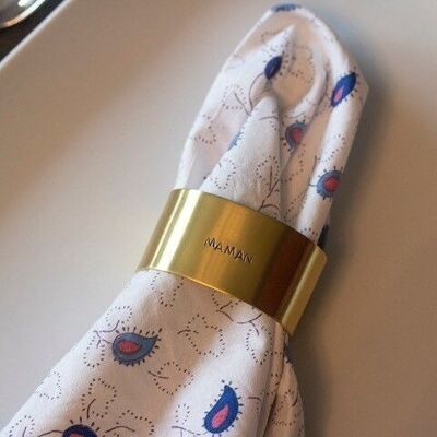 Napkin ring - Mom