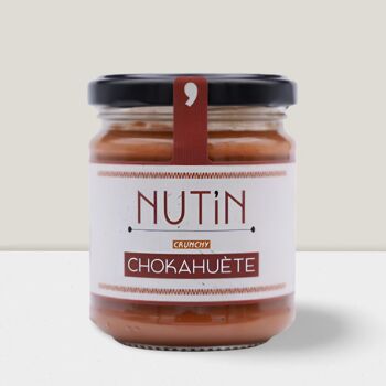 Pâte à Tartiner BIO Nut'In ChoKahuète 200gr (cacahuète chocolat) 1