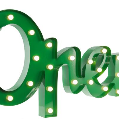 Open L green