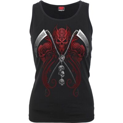 REAPERESS - Razor Back Top Black
